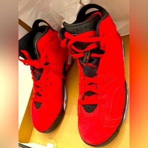 Nike Air Jordan 6 Retro ‘Toro Bravo’ GS – Red and Black